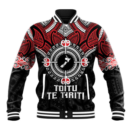 Aotearoa Proud To Be Maori Baseball Jacket New Zealand Fight Together