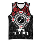 Aotearoa Proud To Be Maori Basketball Jersey New Zealand Fight Together - Aussie Hoodie