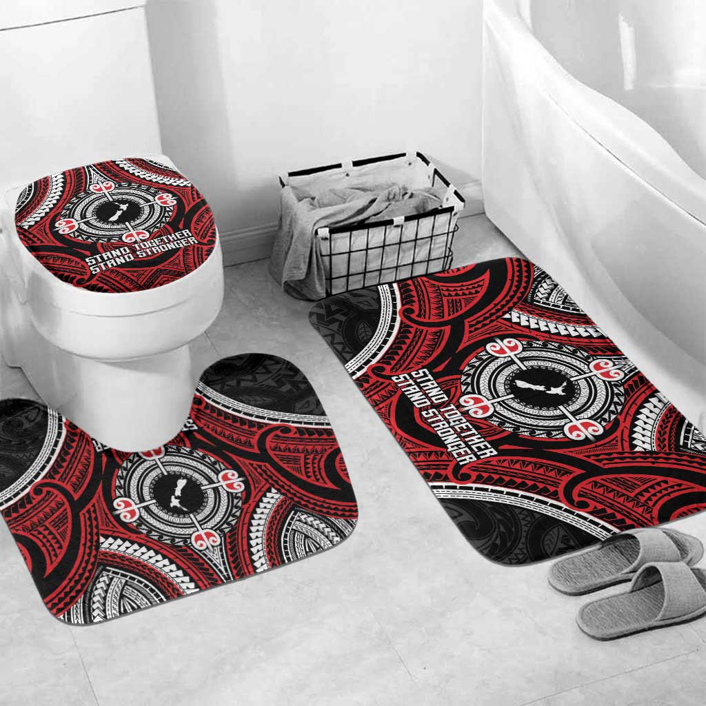 Aotearoa Proud To Be Maori Bathroom Set New Zealand Fight Together - Aussie Hoodie