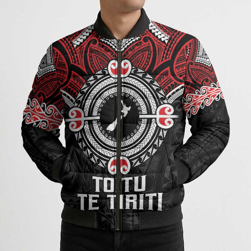 Aotearoa Proud To Be Maori Bomber Puffer Jacket New Zealand Fight Together - Aussie Hoodie