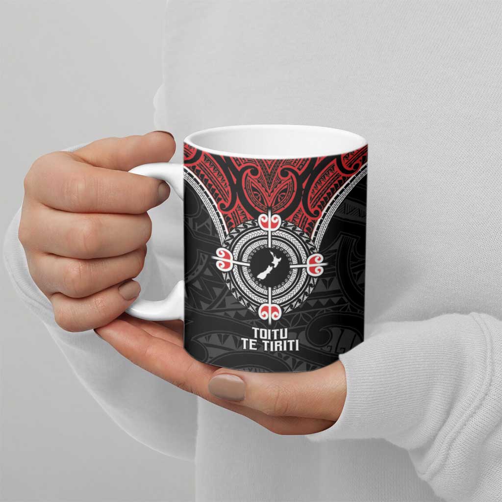 Aotearoa Proud To Be Maori Ceramic Mug New Zealand Fight Together - Aussie Hoodie