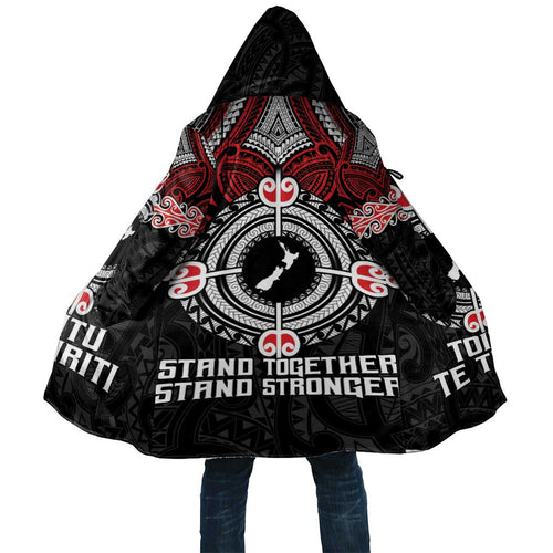 Aotearoa Proud To Be Maori Cloak New Zealand Fight Together - Aussie Hoodie