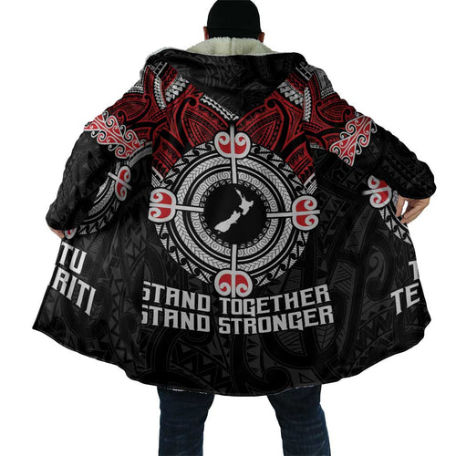 Aotearoa Proud To Be Maori Cloak New Zealand Fight Together - Aussie Hoodie