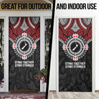 Aotearoa Proud To Be Maori Door Cover New Zealand Fight Together - Aussie Hoodie