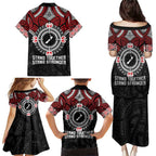 Aotearoa Proud To Be Maori Family Matching Puletasi and Hawaiian Shirt New Zealand Fight Together