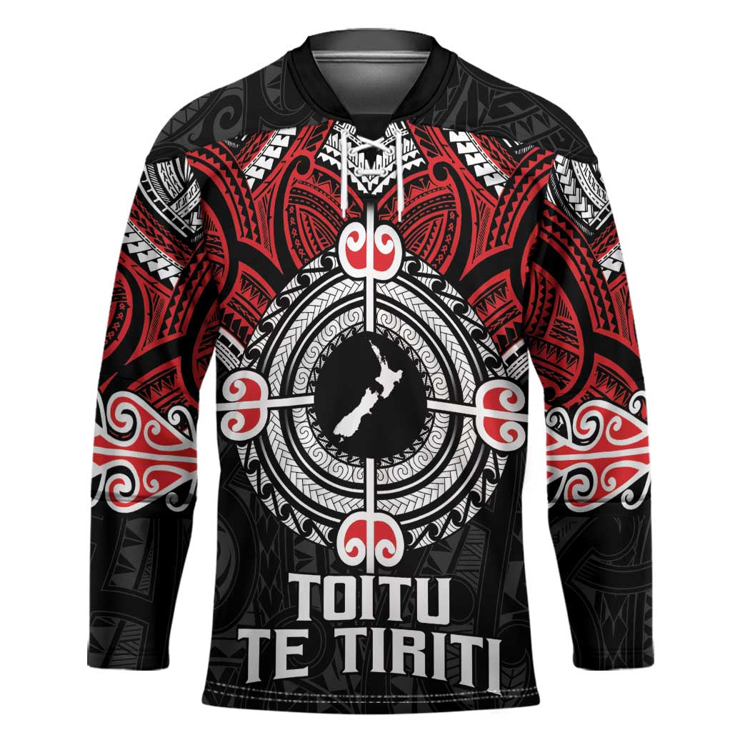 Aotearoa Proud To Be Maori Hockey Jersey New Zealand Fight Together - Aussie Hoodie