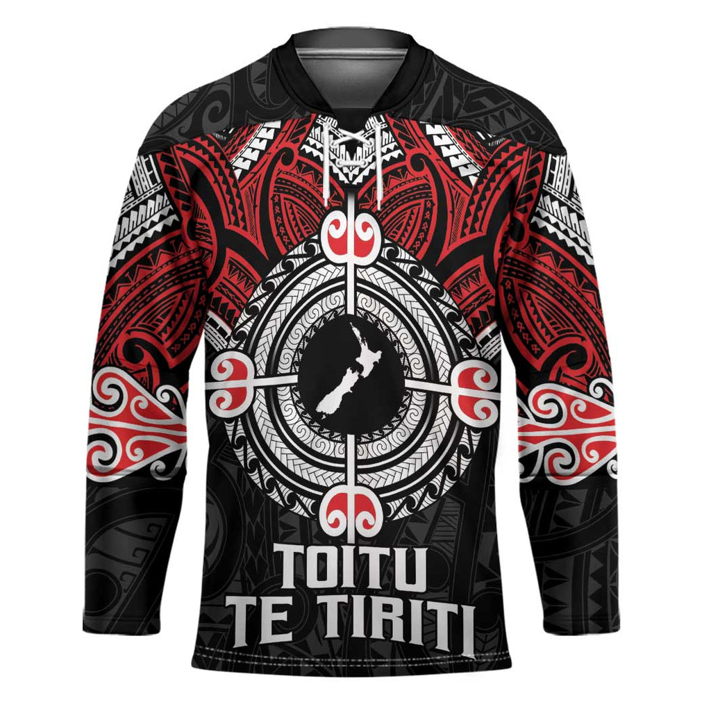 Aotearoa Proud To Be Maori Hockey Jersey New Zealand Fight Together - Aussie Hoodie