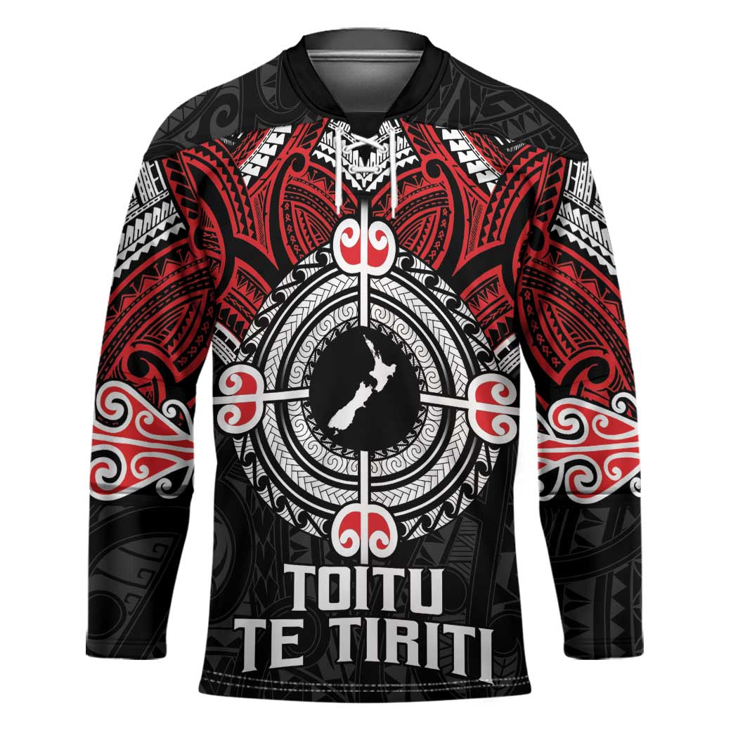 Aotearoa Proud To Be Maori Hockey Jersey New Zealand Fight Together - Aussie Hoodie
