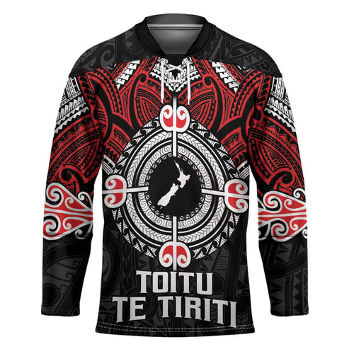 Aotearoa Proud To Be Maori Hockey Jersey New Zealand Fight Together - Aussie Hoodie