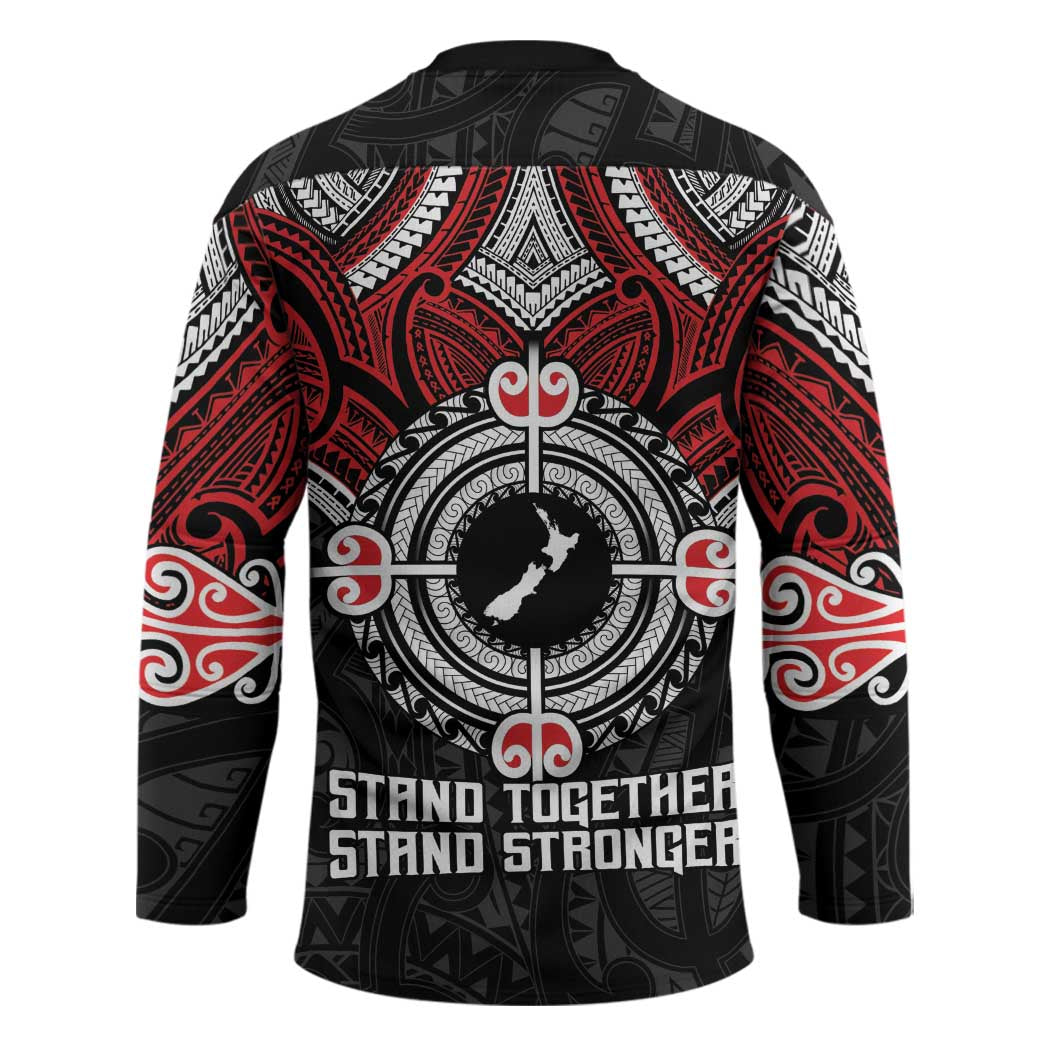 Aotearoa Proud To Be Maori Hockey Jersey New Zealand Fight Together - Aussie Hoodie