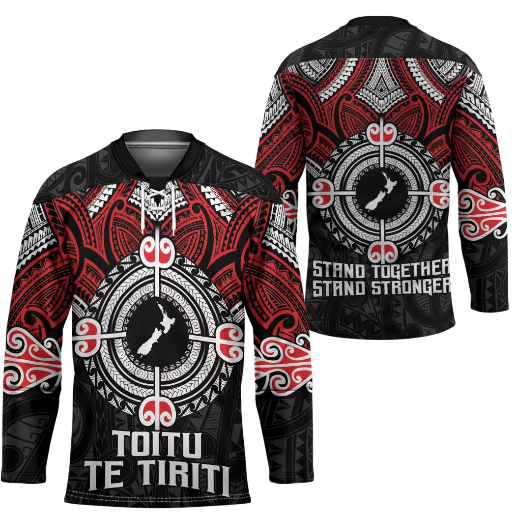 Aotearoa Proud To Be Maori Hockey Jersey New Zealand Fight Together - Aussie Hoodie