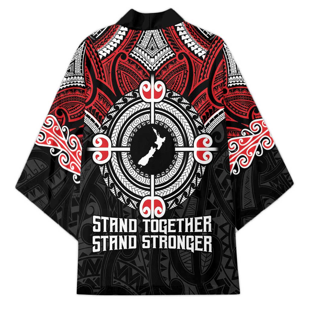 Aotearoa Proud To Be Maori Kimono New Zealand Fight Together - Aussie Hoodie