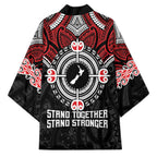 Aotearoa Proud To Be Maori Kimono New Zealand Fight Together - Aussie Hoodie