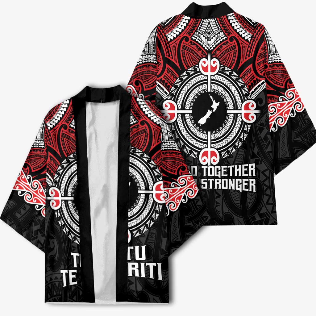 Aotearoa Proud To Be Maori Kimono New Zealand Fight Together - Aussie Hoodie