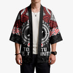 Aotearoa Proud To Be Maori Kimono New Zealand Fight Together - Aussie Hoodie