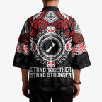 Aotearoa Proud To Be Maori Kimono New Zealand Fight Together - Aussie Hoodie