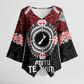 Aotearoa Proud To Be Maori Kimono Sleeve Blouse New Zealand Fight Together - Aussie Hoodie