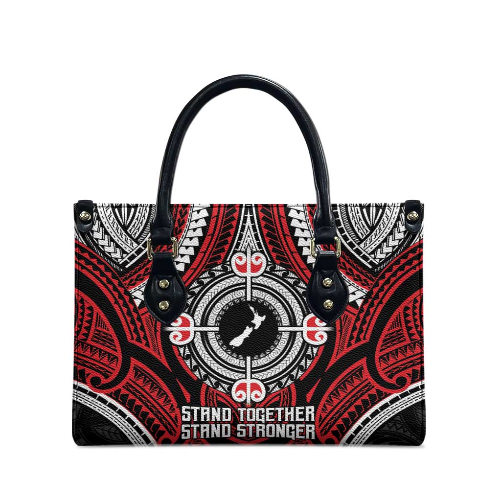 Aotearoa Proud To Be Maori Leather Bag New Zealand Fight Together - Aussie Hoodie