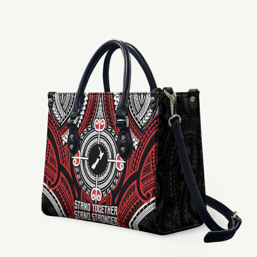 Aotearoa Proud To Be Maori Leather Bag New Zealand Fight Together - Aussie Hoodie