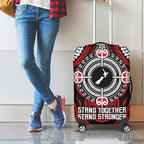 Aotearoa Proud To Be Maori Luggage Cover New Zealand Fight Together
