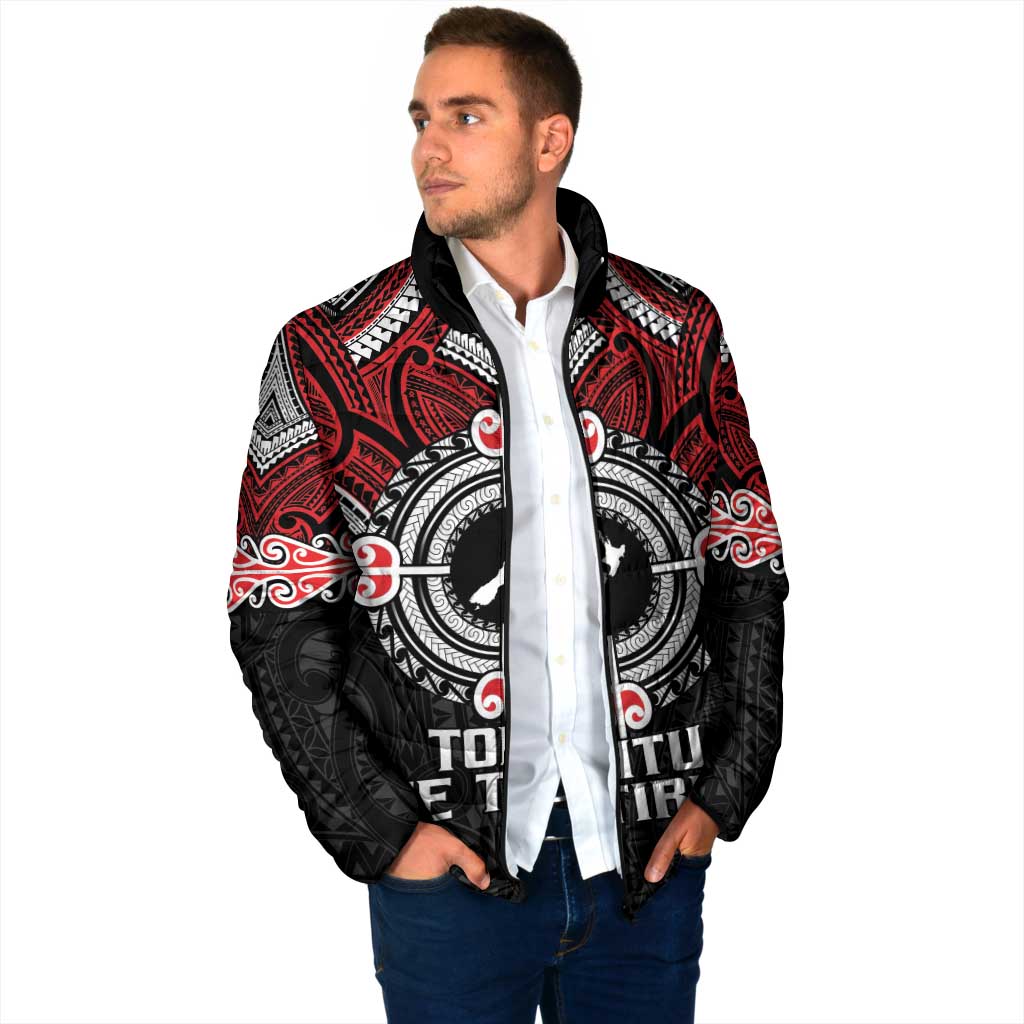 Aotearoa Proud To Be Maori Padded Jacket New Zealand Fight Together - Aussie Hoodie
