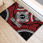 Aotearoa Proud To Be Maori Rubber Doormat New Zealand Fight Together
