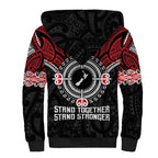 Aotearoa Proud To Be Maori Sherpa Hoodie New Zealand Fight Together