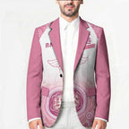 Aussie Nurse RN 2026 Personalised Blazer Pink Aboriginal Art Pattern Cultural Pride