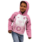 Aussie Nurse RN 2026 Personalised Kid Hoodie Pink Aboriginal Art Pattern Cultural Pride