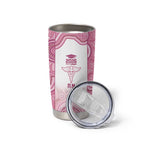 Aussie Nurse RN 2026 Personalised Tumbler Cup Pink Aboriginal Art Pattern Cultural Pride