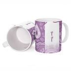 Aussie Nurse RN 2026 Personalised Ceramic Mug Purple Aboriginal Art Pattern Cultural Pride