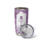 Aussie Nurse RN 2026 Personalised Tumbler Cup Purple Aboriginal Art Pattern Cultural Pride