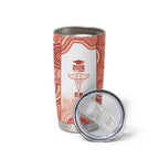 Aussie Nurse RN 2026 Personalised Tumbler Cup Red Aboriginal Art Pattern Cultural Pride