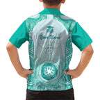 Aussie Nurse RN 2026 Personalised Hawaiian Shirt Turquoise Aboriginal Art Pattern Cultural Pride