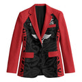 New Zealand Nurse RN 2026 Personalised Blazer Red Maori Pattern Cultural Pride