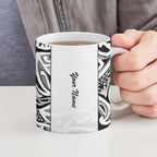 New Zealand Nurse RN 2026 Personalised Ceramic Mug White Maori Pattern Cultural Pride