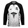 New Zealand Nurse RN 2026 Personalised Hockey Jersey White Maori Pattern Cultural Pride