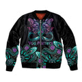 Personalised Hope Fight Suicide Prevention Awareness Bomber Jacket Aboriginal Motif