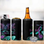 Personalised Hope Fight Suicide Prevention Awareness 4 in 1 Can Cooler Tumbler Aboriginal Motif