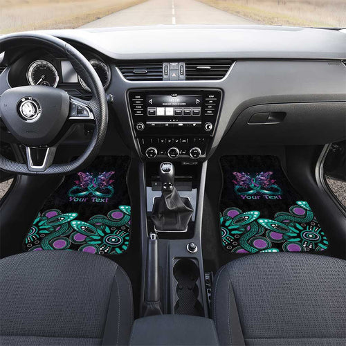 Personalised Hope Fight Suicide Prevention Awareness Car Mats Aboriginal Motif