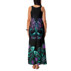 Personalised Hope Fight Suicide Prevention Awareness Family Matching Tank Maxi Dress and Hawaiian Shirt Aboriginal Motif