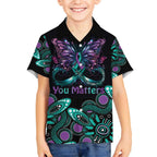 Personalised Hope Fight Suicide Prevention Awareness Hawaiian Shirt Aboriginal Motif