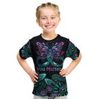 Personalised Hope Fight Suicide Prevention Awareness Kid T Shirt Aboriginal Motif