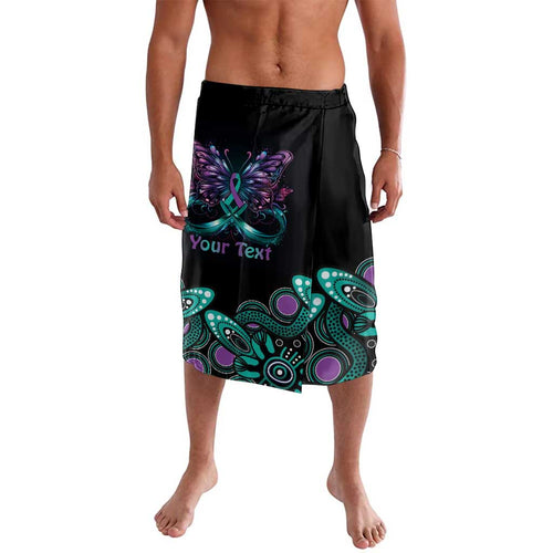 Personalised Hope Fight Suicide Prevention Awareness Lavalava Aboriginal Motif