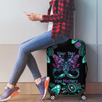 Personalised Hope Fight Suicide Prevention Awareness Luggage Cover Aboriginal Motif