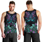 Personalised Hope Fight Suicide Prevention Awareness Men Tank Top Aboriginal Motif
