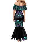 Personalised Hope Fight Suicide Prevention Awareness Mermaid Dress Aboriginal Motif