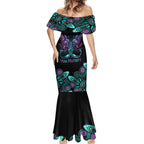 Personalised Hope Fight Suicide Prevention Awareness Mermaid Dress Aboriginal Motif