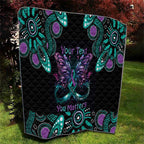 Personalised Hope Fight Suicide Prevention Awareness Quilt Aboriginal Motif