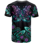 Personalised Hope Fight Suicide Prevention Awareness T Shirt Aboriginal Motif